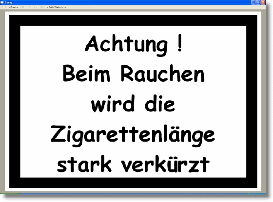 Zigarettenspruch